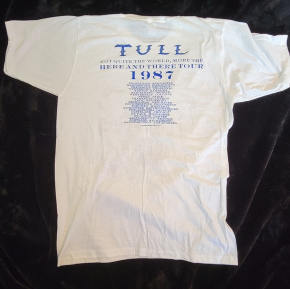 1987 Jethro Tull Here and There Concert TShirt - Picture 2 of 7